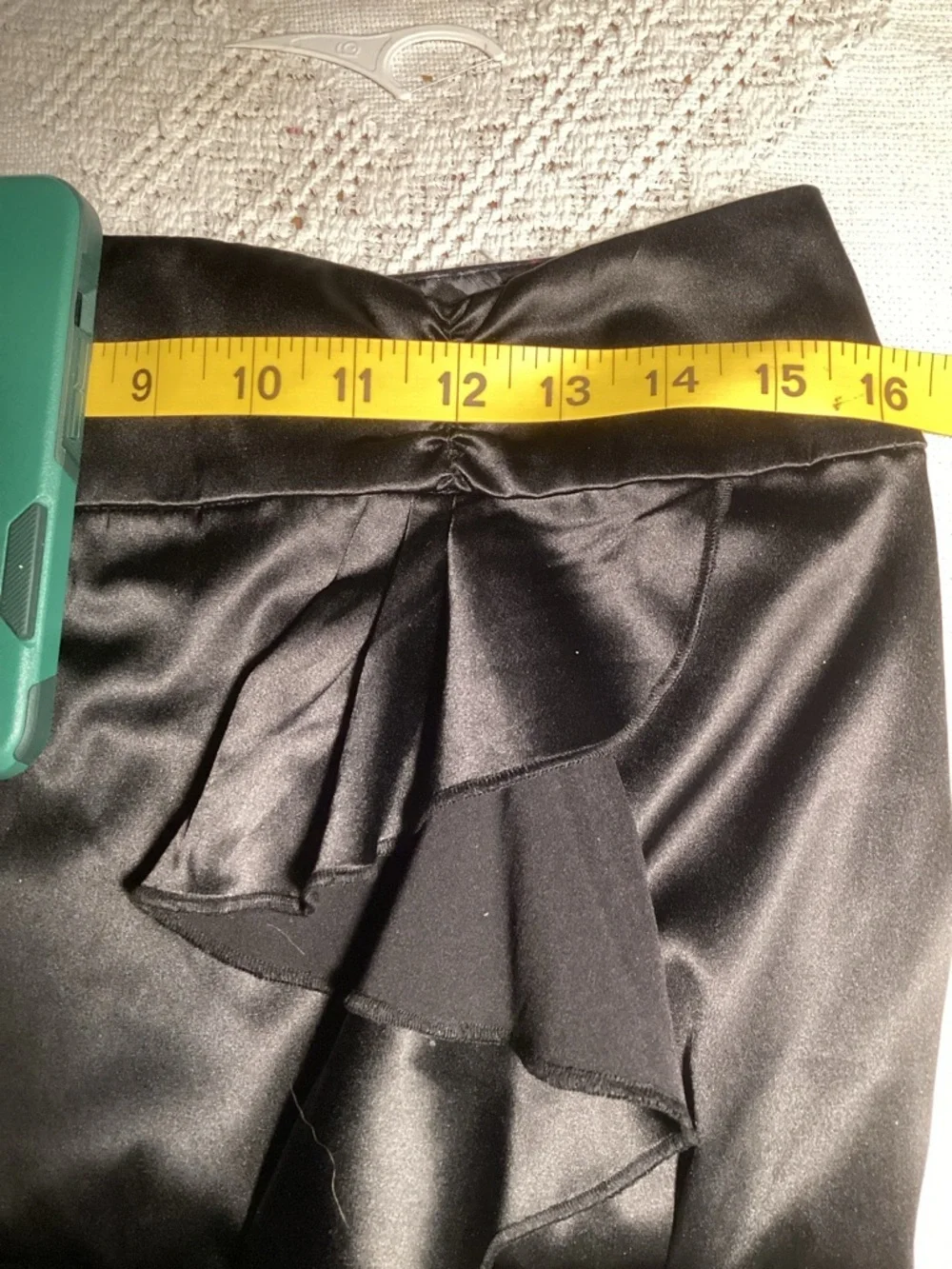 DALIA Collections RUFFLE BLACK SKIRT - Picture 8 of 10